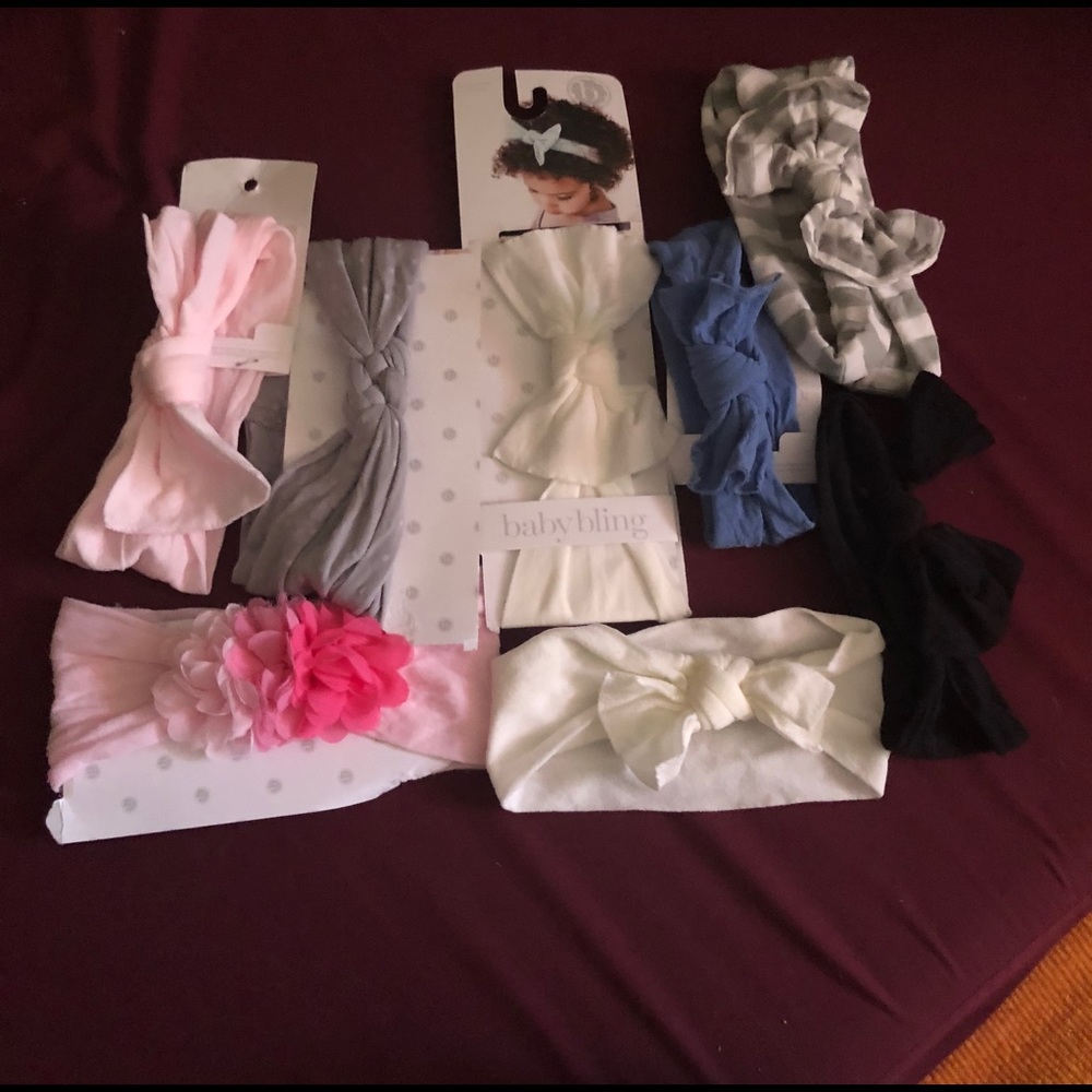 Baby bling bundle 8 headbands